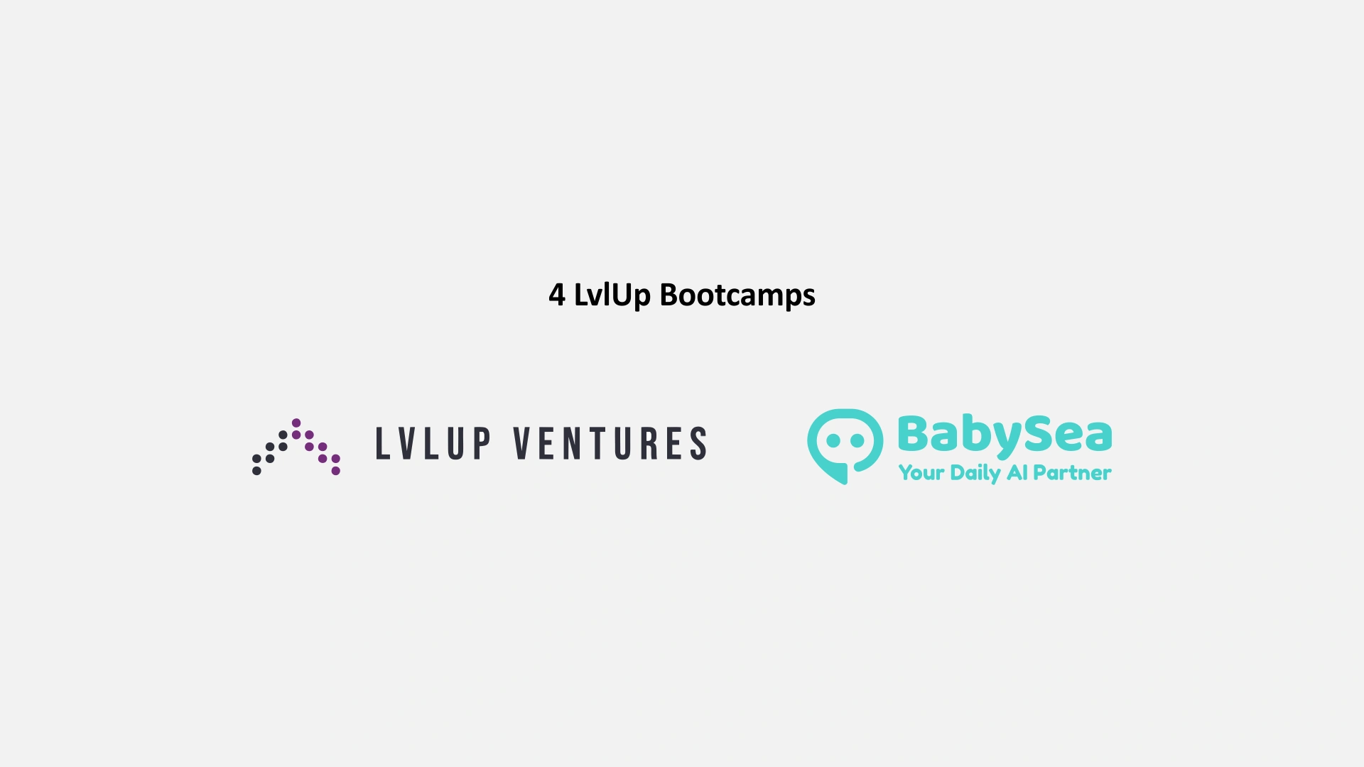 Cover Image for BabySea Selected for LvlUp Bootcamps